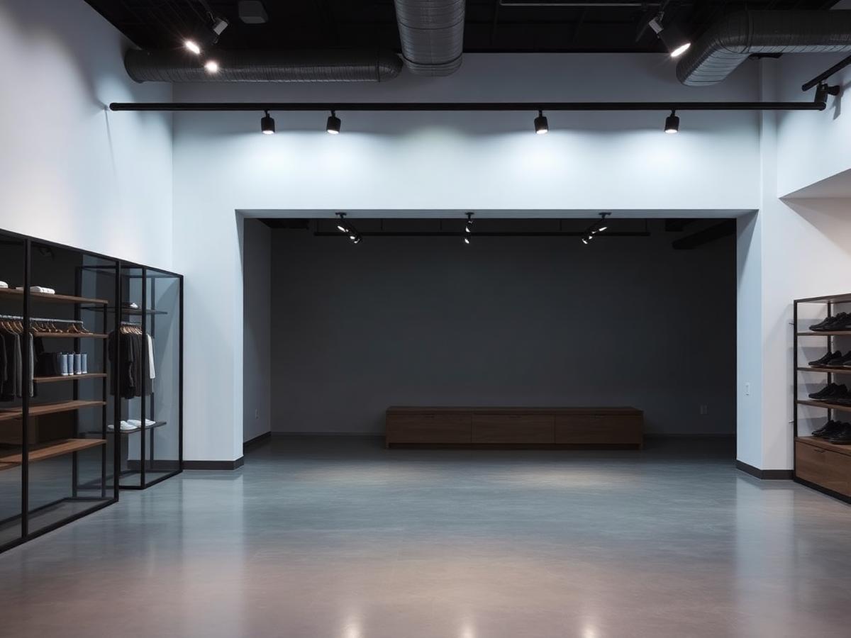 Concept store — malowanie lokalu
